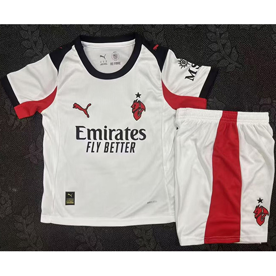 Maillot AC Milan Enfant Exterieur 2025 2026 ligne8118
