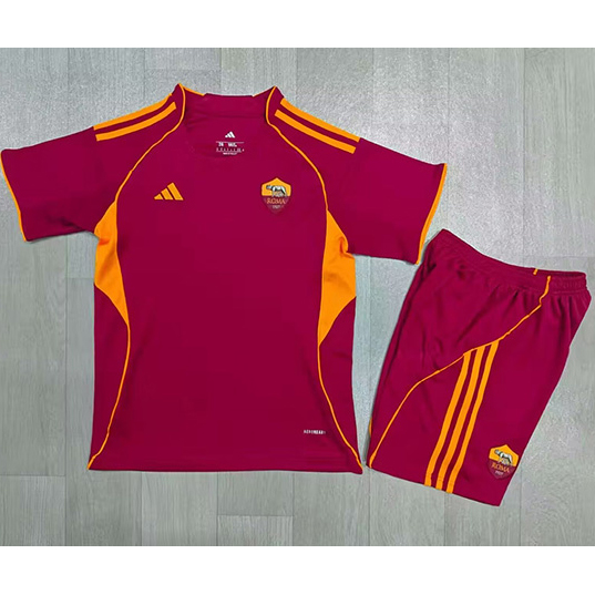 Maillot AS Rome Enfant Domicile 2025 2026 ligne8124