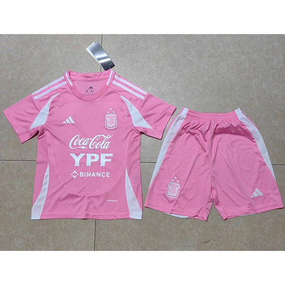 Maillot Argentine Enfant Rose 2025 2026 ligne8122