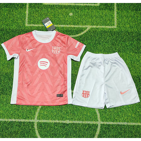Maillot Barcelone Enfant Special Rose 2025 2026 ligne8200