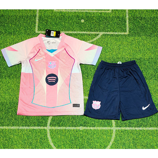 Maillot Barcelone Enfant Special Rose 2025 2026 ligne8202