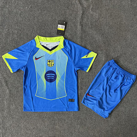 Maillot Barcelone Enfant Bleu 2025 2026 ligne8209