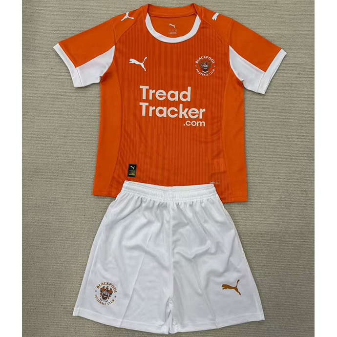 Maillot Blackpool Enfant Domicile 2025 2026 ligne8148