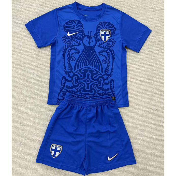 Maillot Finlande Enfant Domicile 2025 2026 ligne8136