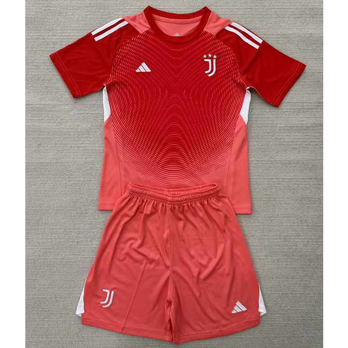 Maillot Juventus Enfant Gardien De But Orange/Rouge 2025 2026 ligne8249