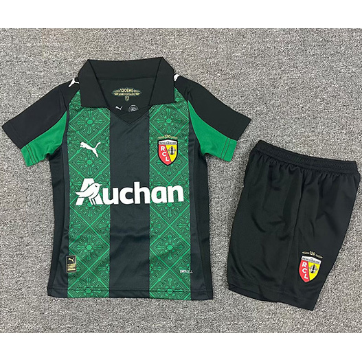 Maillot Lens Enfant Exterieur 2025 2026 ligne8252