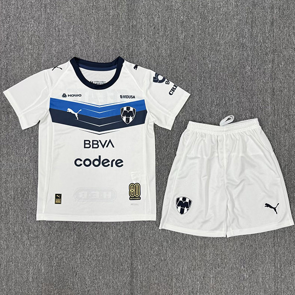 Maillot Monterrey Enfant Exterieur 2025 2026 ligne8170