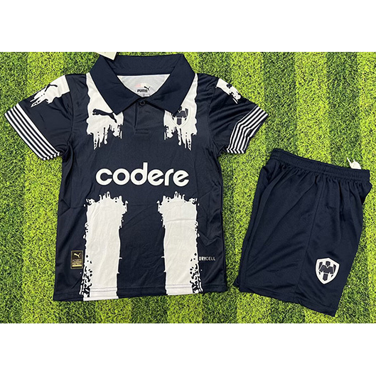 Maillot Monterrey Enfant Noir 2025 2026 ligne8171