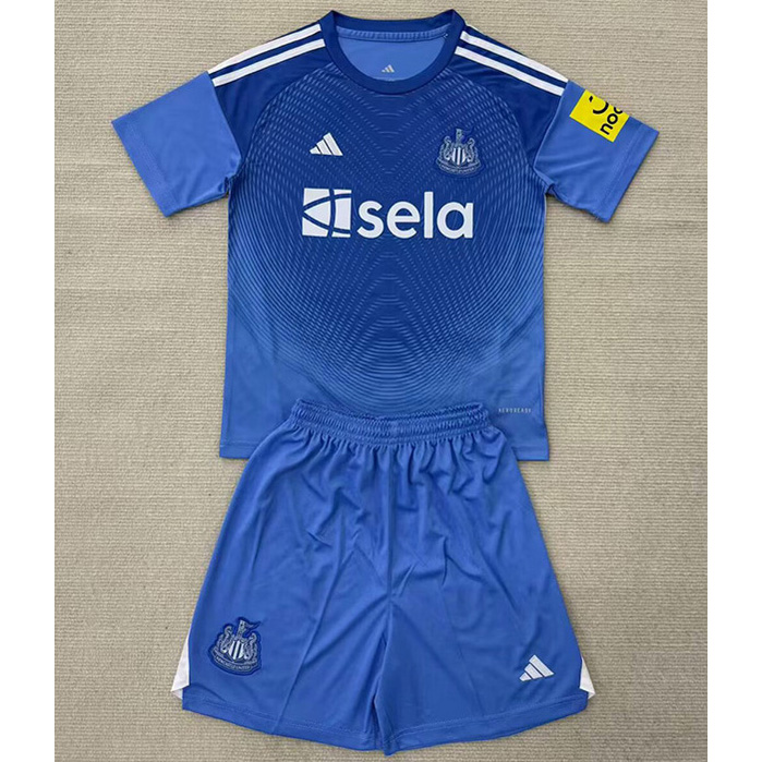 Maillot Newcastle United Enfant Gardien de but Bleu 2025 2026 ligne8266