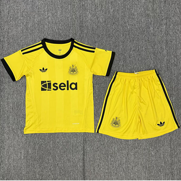 Maillot Newcastle United Enfant Gardien de but Jaune 2025 2026 ligne8267