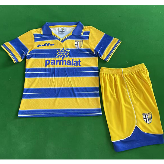Maillot Retro1998-99#Parme Calcio Enfant Domicile ligne8504