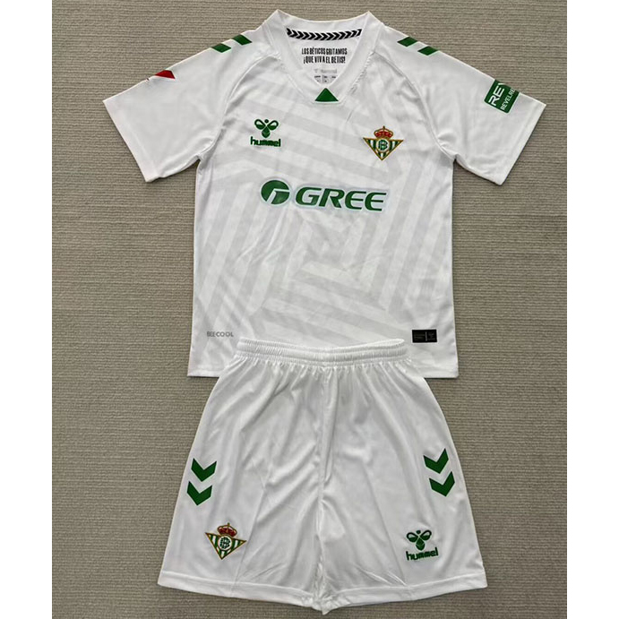 Maillot Real Betis Enfant Gardien de but Blanc 2025 2026 ligne8286