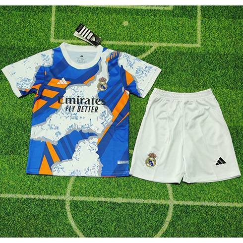 Maillot Real Madrid Enfant Special Bleu 2025 2026 ligne8293