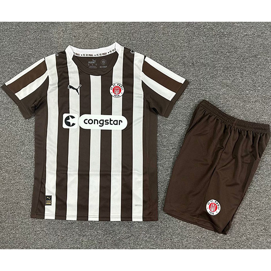 Maillot St. Pauli Enfant Domicile 2025 2026 ligne8180