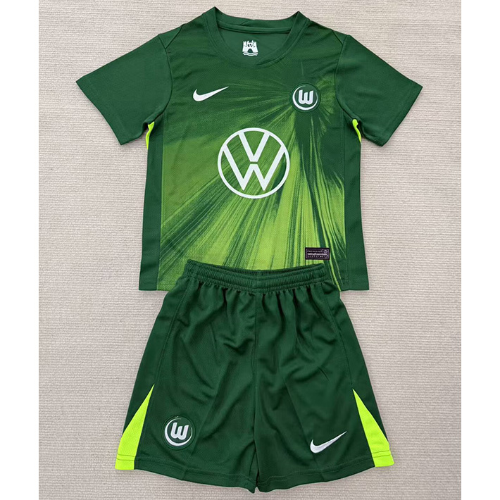 Maillot VfL Wolfsburg Enfant Domicile 2025 2026 ligne8185