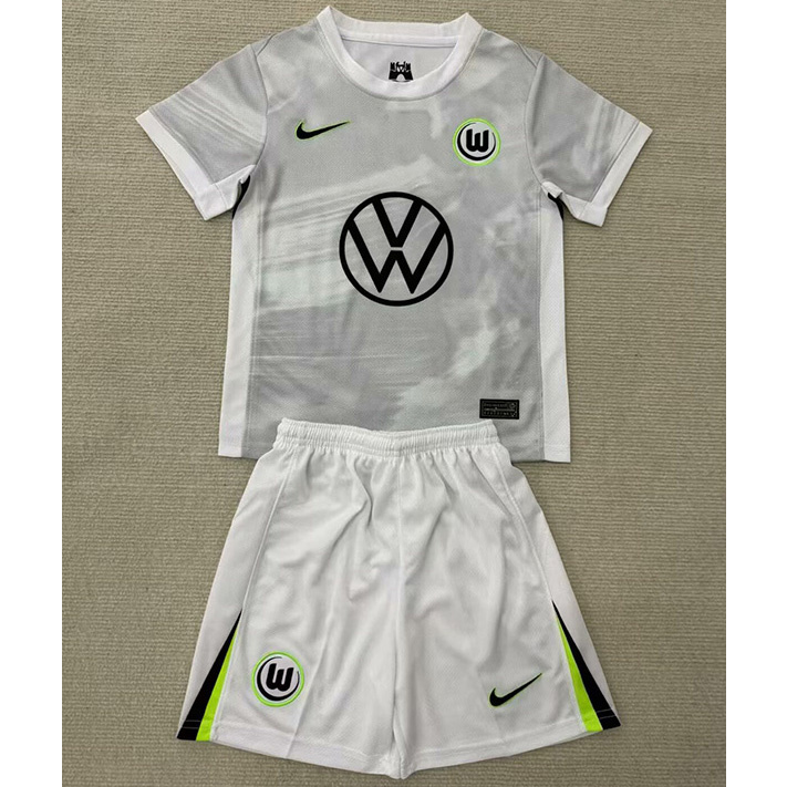 Maillot VfL Wolfsburg Enfant Exterieur 2025 2026 ligne8186