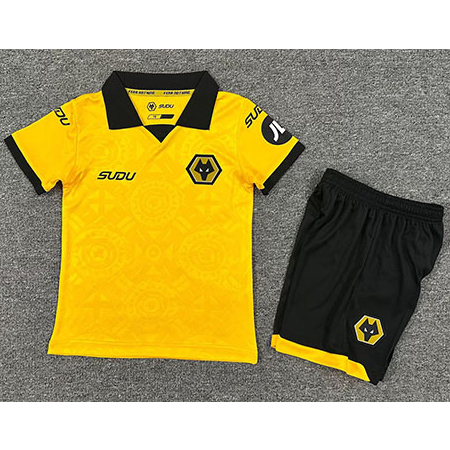 Maillot Wolverhampton Enfant Domicile 2025 2026 ligne8190