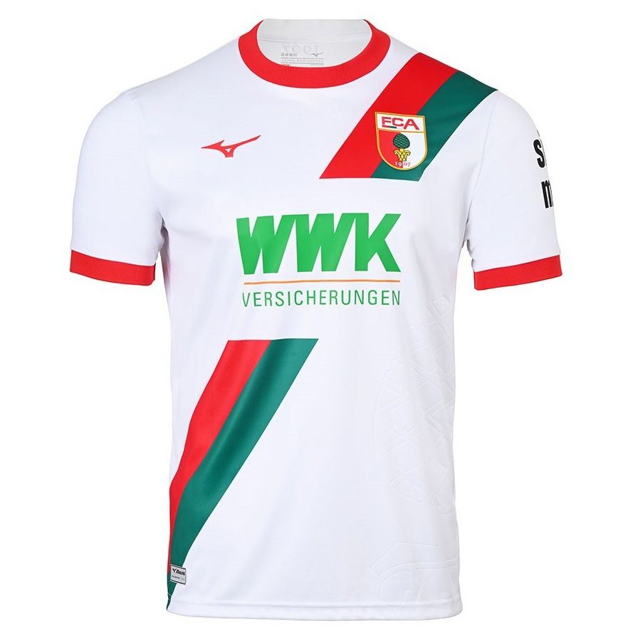 Maillot FC Augsburg Domicile Blanc 2025 2026 ligne8062