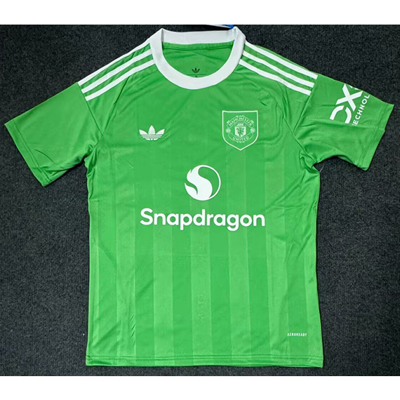 Maillot Manchester United Gardien de but Vert 2025 2026 ligne8707