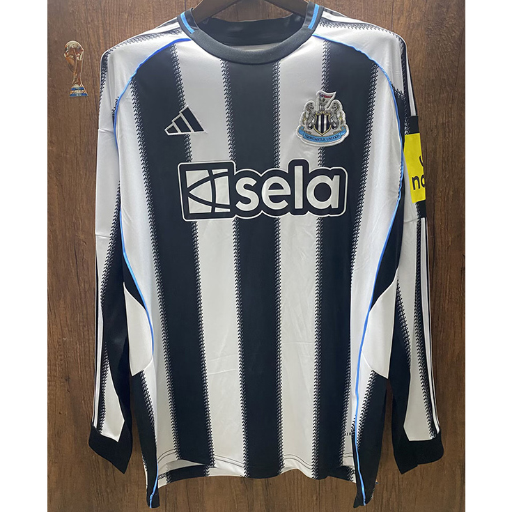 Maillot Newcastle United Domicile Manche Longue 2025 2026 ligne8717