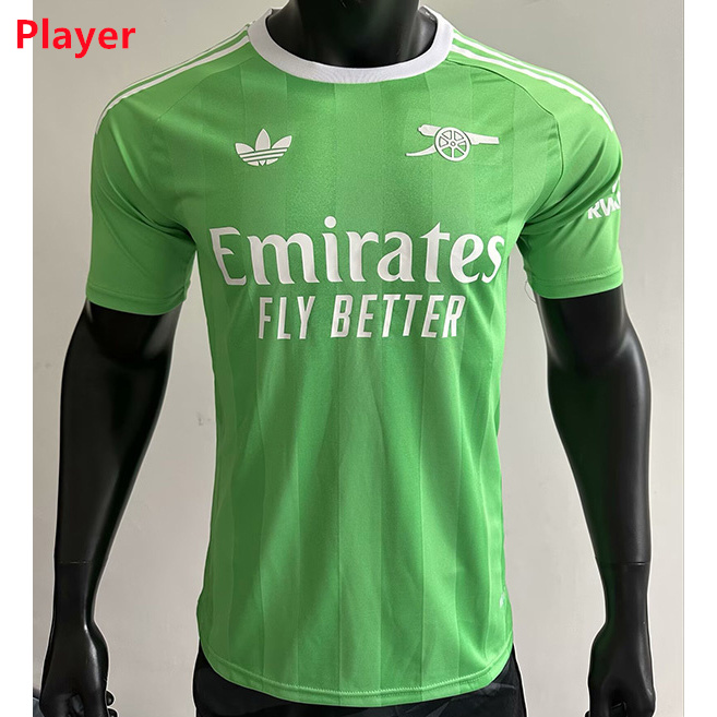 Maillot Arsenal Player Gardien de but Vert 2025 2026 ligne8673