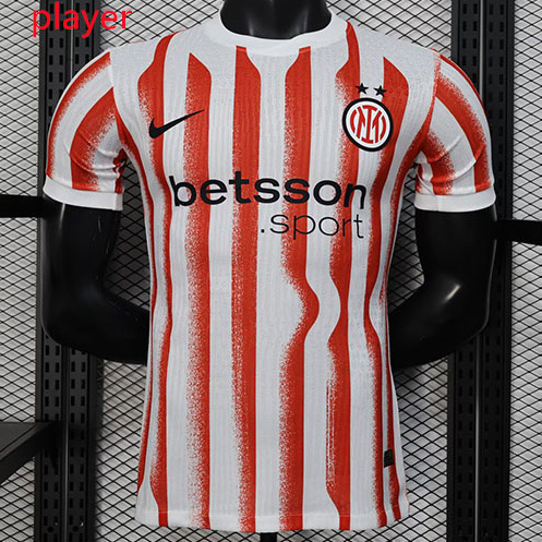Maillot Inter Milan Player Rouge 2025 2026 ligne8753