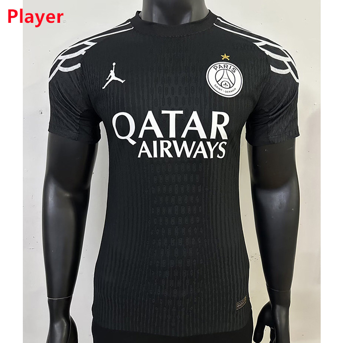 Maillot PSG Player championship Noir 2025 2026 ligne8434