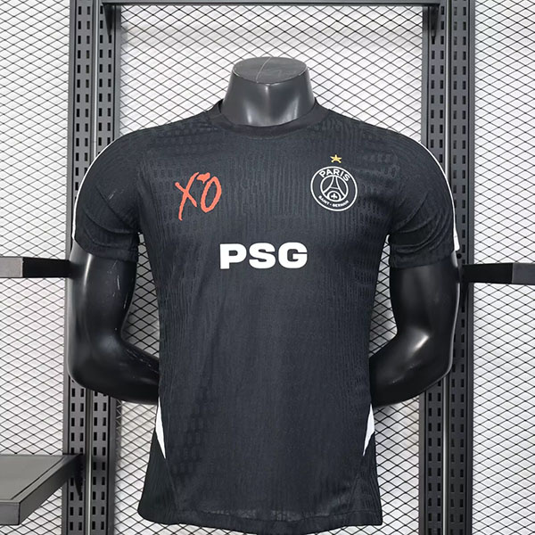 Maillot PSG Player Noir 2025 2026 ligne8443