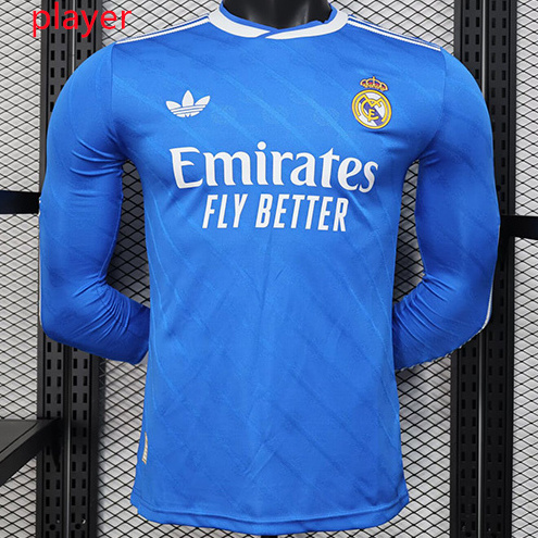 Maillot Real Madrid Player Third Manche Longue 2025 2026 ligne8391