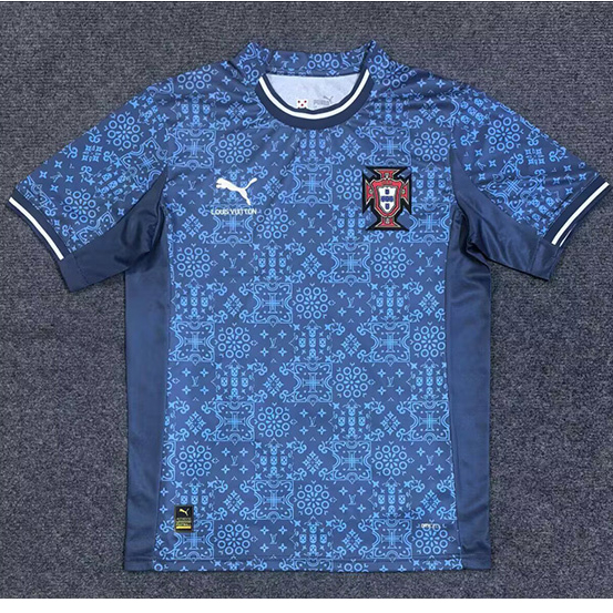 Maillot Portugal cyan Special 2025 2026 ligne8644