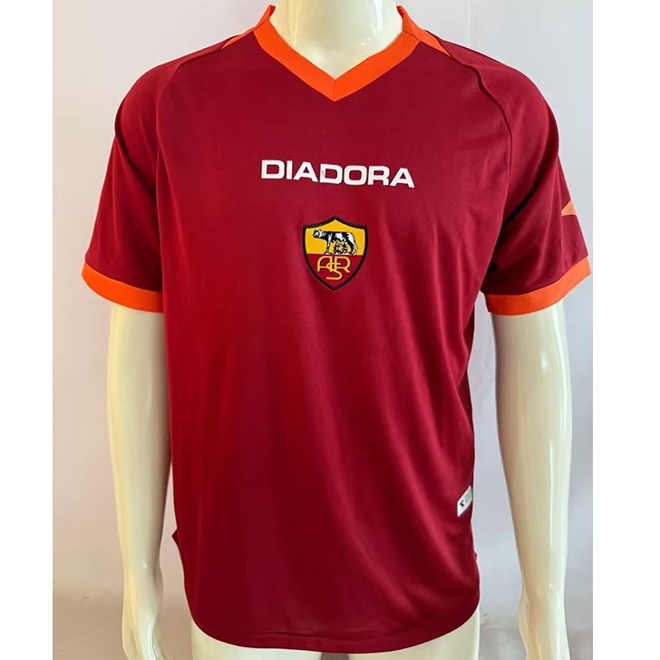 Maillot Retro2006-07#AS Rome Domicile ligne8499