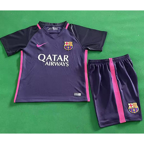 Maillot Retro 2016-17#Barcelone Enfant Exterieur ligne8532