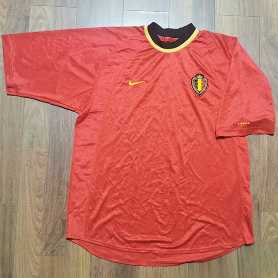 Maillot Retro2000#Belgique Domicile ligne8535