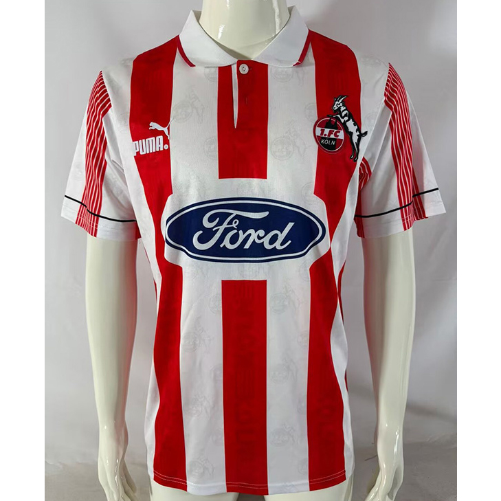 Maillot Retro1995-96#Cologne Domicile ligne8555