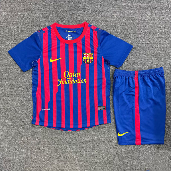 Maillot Retro2011-12#Barcelone Enfant Domicile ligne8534