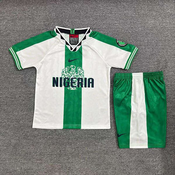 Maillot Retro1996#Nigeria Enfant Exterieur ligne8528