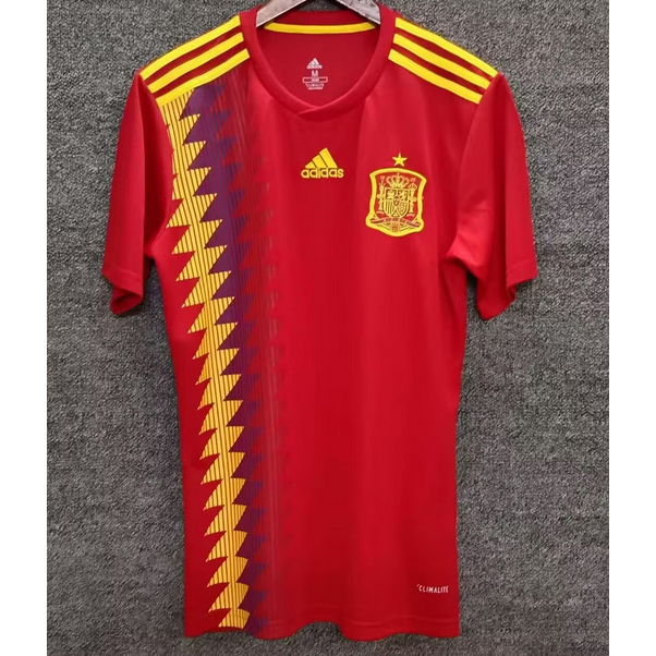 Maillot Retro2018#Espagne Domicile ligne8561