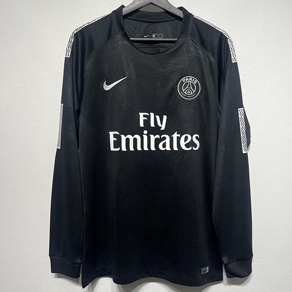 Maillot Retro2017-18#PSG Third Manche Longue ligne8607
