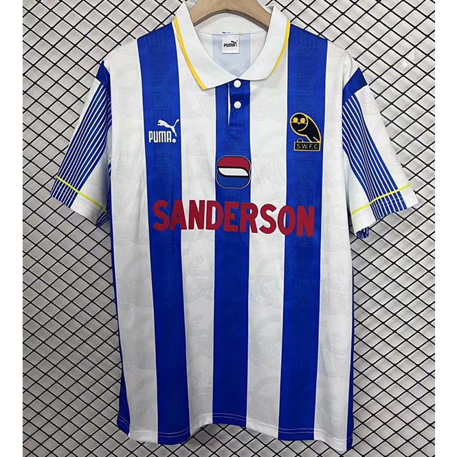 Maillot Retro1994-95#Xie Wednesday Domicile ligne8525