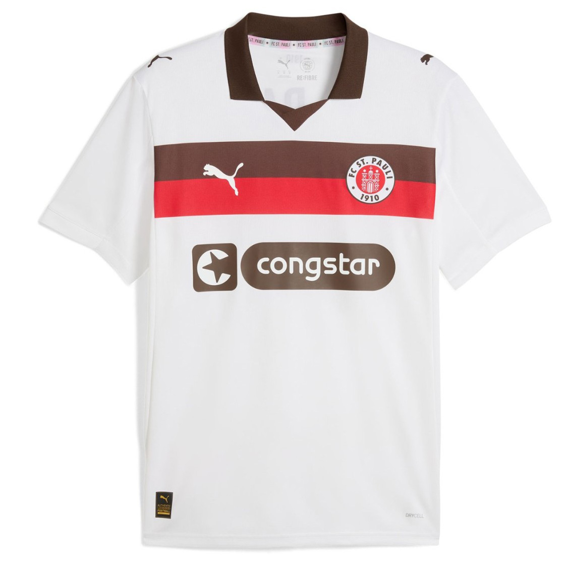 Maillot St. Pauli Exterieur 2025 2026 ligne8095