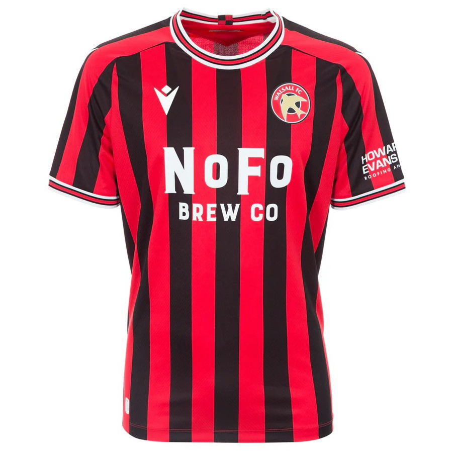 Maillot Walsall Domicile 2025 2026 ligne8041
