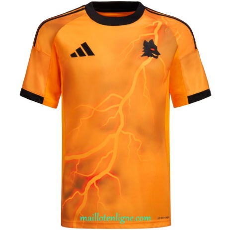 Thai Maillot AS Rome Exterieur 2025 2026 ligne 9433