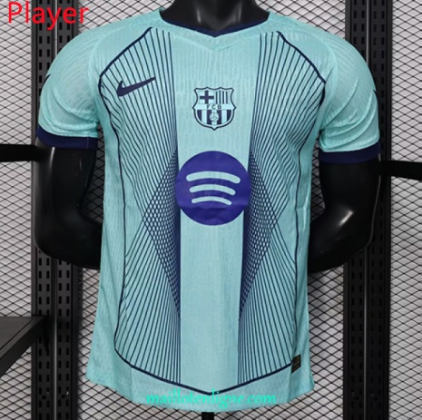 Thai Maillot Barcelone Player Spécial Bleu 2025 2026 ligne 9214