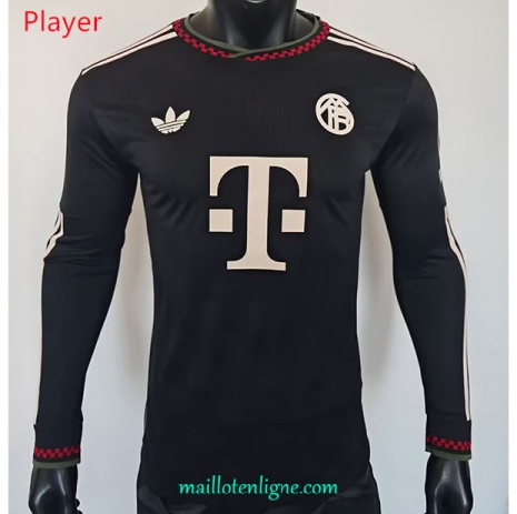 Thai Maillot Bayern Munich Player Exterieur Manche Longue 2025 2026 ligne 9033