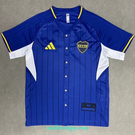 Thai Maillot Boca Juniors base-ball Bleu 2025 2026 ligne 9278