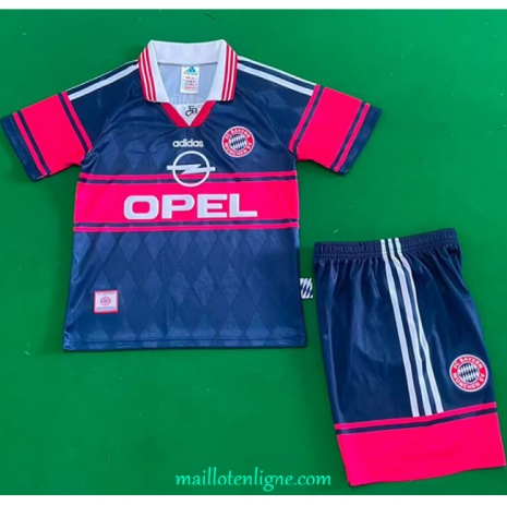 Thai Maillot Retro Bayern Munich Enfant Domicile 1997-99 ligne 9296