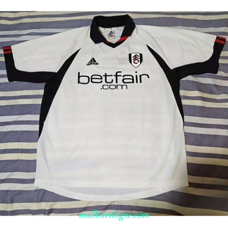 Thai Maillot Retro Fulham Domicile 2002-03 ligne 9292