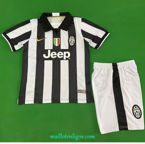 Thai Maillot Retro Juventus Enfant Domicile 2014-15 ligne 9311