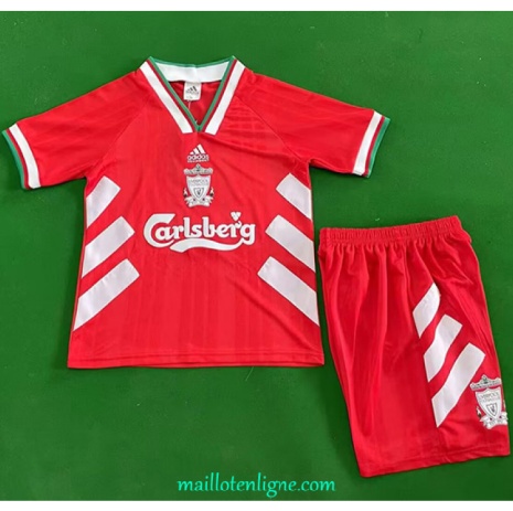 Thai Maillot Retro Liverpool Enfant Domicile 1993-95 ligne 9314