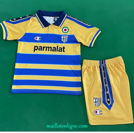 Thai Maillot Retro Parme Calcio Enfant Domicile 1999-00 ligne 9321